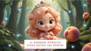 La mignonne princesse Peach devient une héroïneHistoires pour enfants enfants mignons princesse [upl. by Liagibba]