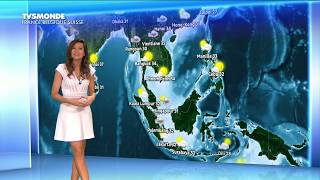 DANIELA PREPELIUC pour LA METEO du 2017 06 15 sur TV5 MONDE [upl. by Winthrop]