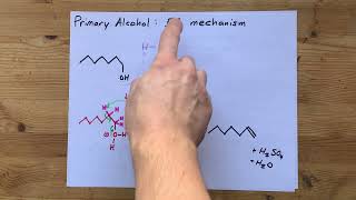 Dehydration of Alcohols Elimination Forms Alkenes [upl. by Annahpos376]