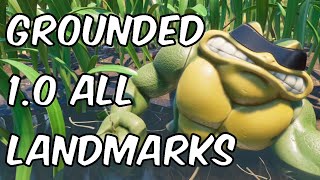 ALL Landmarks in Grounded 10 [upl. by Alilak]