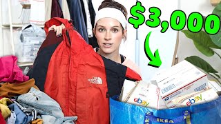 How I Make 3000Week Reselling Preowned Clothing [upl. by Angelica532]