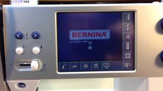 How to check hours on a Bernina 630  640 [upl. by Pierre]