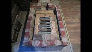 How to build a Russian Stove  Build a Masonry Heater PART 1  PART 2 in a week [upl. by Dode50]