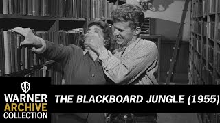 Attacked In The Library  The Blackboard Jungle  Warner Archive [upl. by Shippee339]