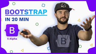 Learn Bootstrap in less than 20 minutes  Responsive Website Tutorial [upl. by Marzi]