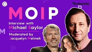 MOIP Interview with Michael Saylor CEO of MicroStrategy [upl. by Ykcir]