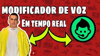 COMO MODIFICAR A VOZ EM QUALQUER CELULAR EM TEMPO REAL 2023 FREE FIREDISCORD LIGAÇÃO [upl. by Anot]