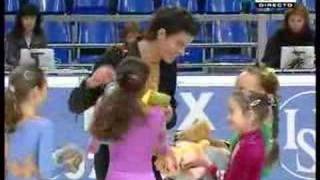 Cup of Russia 2007  Stephane Lambiel  SP Carne Cruda [upl. by Eenttirb]