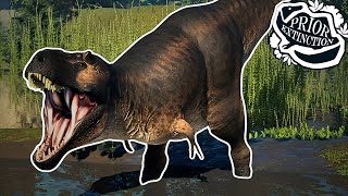 Elder amp Adult Trex showcase  pvp  Prior Extinction [upl. by Aitercul]