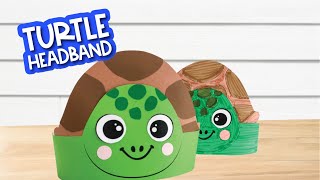 Turtle Headband Craft For Kids [upl. by Jones]