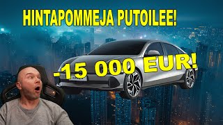 Sähköautojen hintasota jatkuu 15 000 eur 25 [upl. by Froehlich]