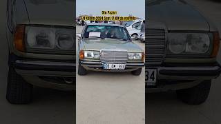 Sarı Mercedes  1983 230 E mercedes 230e shorts [upl. by Neahs]