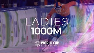 Jutta Leerdam NED  1st place Ladies 1000m  World Cup Heerenveen 2020  SpeedSkating [upl. by Sulihpoeht]