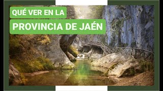 GUÍA COMPLETA ▶ Qué ver en la PROVINCIA de JAÉN ESPAÑA 🇪🇸 🌏Turismo y viajes a Andalucía [upl. by Torruella]