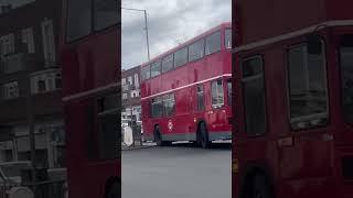 A 145 Leyland Titan going to Ilford at Faircross Barking bus ilford [upl. by Herrle]