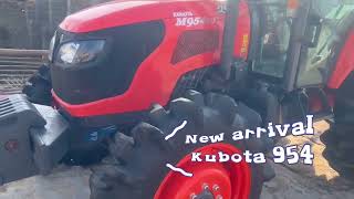 New Arrival Kubota 954 Tractor Bestselling brands saving and durable 95 HP costeffective [upl. by Eedolem]