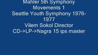 Seattle Youth Symphony Mahler 5th Symphony Mvt 1 SYSO [upl. by Neyut]