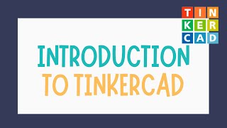 Introduction to TinkerCad  A Guided Activity  CAD cad tinkercad stem [upl. by Salvay]