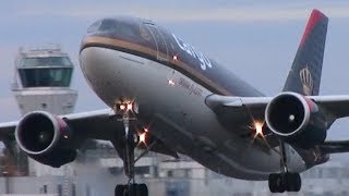 Plane spotting HEAVY cargo action at Maastricht airport 747F A310F A330F [upl. by Netsrak696]