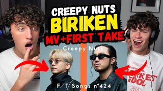 First Time Watching Creepy Nuts  Billiken MV  THE FIRST TAKE  Reaction [upl. by Yeta157]