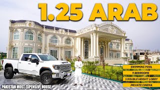 125 Crore Royal Palace House  Touring Pakistan Most Expensive House [upl. by Viridissa247]