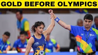 Vinesh Phogat clinches gold before Paris Olympics 2024 wins Spain Grand Prix Sports Today [upl. by Irolav]