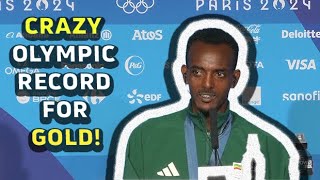 TAMIRAT TOLA SETS MENS MARATHON OLYMPIC RECORD ON BRUTAL COURSE AT 2024 PARIS OLYMPICS [upl. by Queridas423]