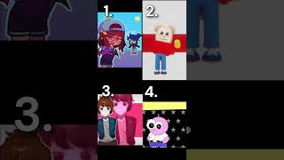 swerve and a dip Gacha vs TwiddleFinger vs Roblox vs Smiling Friends [upl. by Rochkind72]