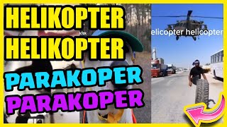 ✅ Helicopter helicopter 🚁  TIkTok Compilation  helicopter helicopter parakopter tiktok  HELICOPER [upl. by Annovy]