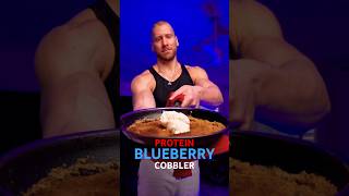 Super Easy Protein Blueberry Cobbler [upl. by Nessaj]