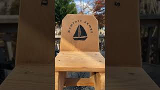 Family art life arttoyourheart GiftsThatMatter love feels boat engraving Legacy woodworking [upl. by Suzi]