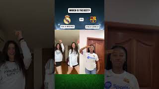 HALA MADRID Vs VISCA BARÇA shorts dance music halamadrid viscabarça laliga [upl. by Rapp]