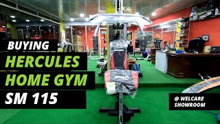 Home Gym Review Hercules SM 115  Welcare Mannarkkad  Home Gym Malayalam review Home gym demo [upl. by Namreg]