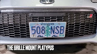 Grille Mount Platypus Install [upl. by Xxam]