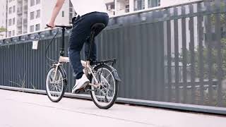 DAHON SUV D6 urban roaming  20 inch folding bike [upl. by Elagibba]