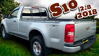 Caminhonete Chevrolet S10 Cabine Simples Diesel 4x4 2018 [upl. by Chisholm]