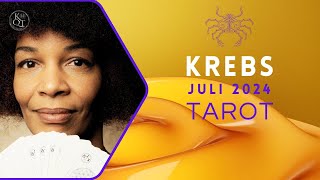 KREBS ♋️ TAROT Juli 2024 ♋️ DEINE ganz besondere Aufgabe [upl. by Asirb813]