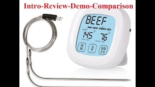 Kootek Cooking Thermometer and Timer [upl. by Yrret]