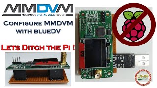 Configure MMDVM hotspot with BlueDV  Lets Ditch the Pi [upl. by Oremor]