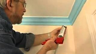 How to installed xps polystyrene cornice [upl. by Bohlin]