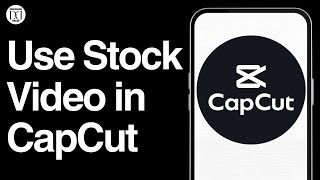 How to Use Stock Video in CapCut [upl. by Antonino]