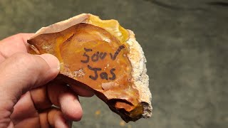 1851  Heat Treated Jasper Challenge Flintknapping [upl. by Fredelia]