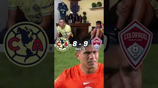 🚨¡RONDA DE PENALES🚨  🦅América 89 Colorado🔴  ¡ELIMINADOS clubamerica [upl. by Nodle]