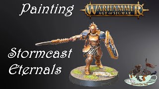 Effortlessly Paint a Stunning Stormcast Eternal for Age of Sigmar  A Quick and Easy Guide [upl. by Emoryt213]