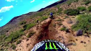 Taylor Robert GoPro  Chasing Destry Abbott through the Arizona desert [upl. by Vivyan]