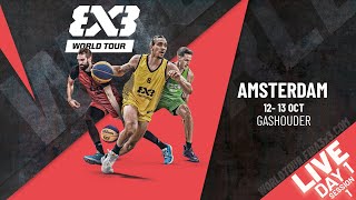 RELIVE  FIBA 3x3 World Tour Amsterdam 2024  Day 1 Session 1 [upl. by Chastain532]