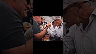 Experience vs Strength 60 Year Old Armwrestling Legendquot armwrestling trending viral shorts [upl. by Flynn]