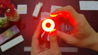 Unboxing Enfitnix Xlite 00 LED Bike Tail Light lampu rem sepeda [upl. by Enrobso429]