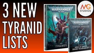 Three New Tyranid 2000pt List Ideas in Arks of Omen Warhammer 40k  9th Ed Tyranid Tactica [upl. by Jeramie682]