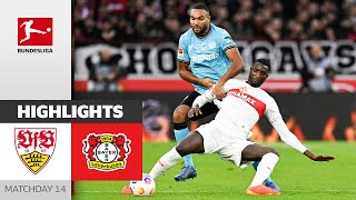 VfB Stuttgart  Bayer 04 Leverkusen 11  Highlights  Matchday 14 – Bundesliga 202324 [upl. by Anale]